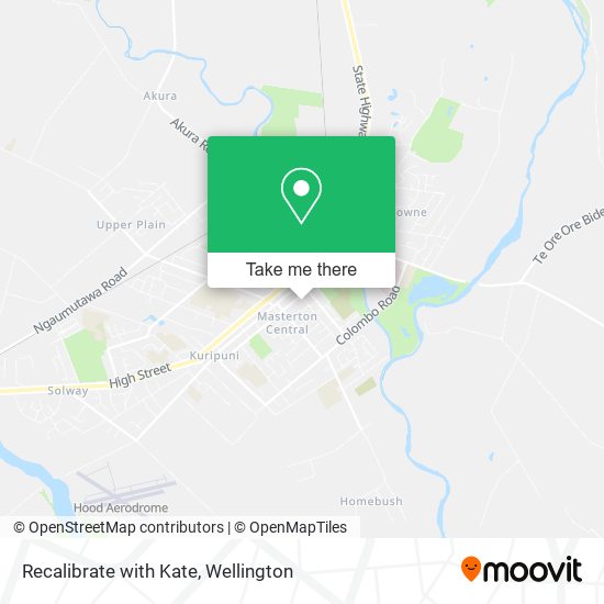 Recalibrate with Kate map