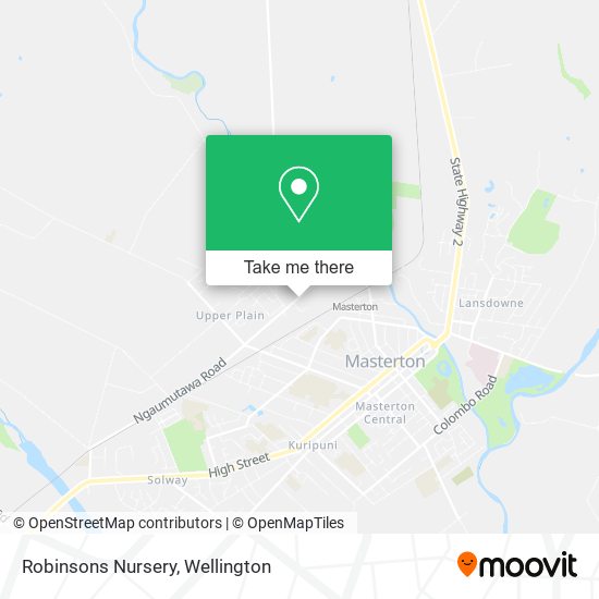 Robinsons Nursery map