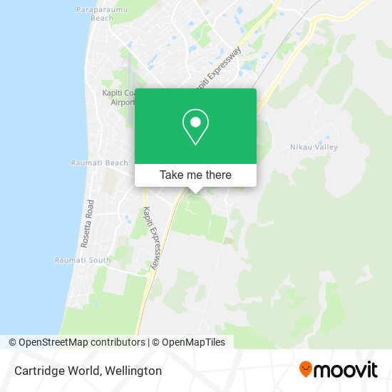 Cartridge World map