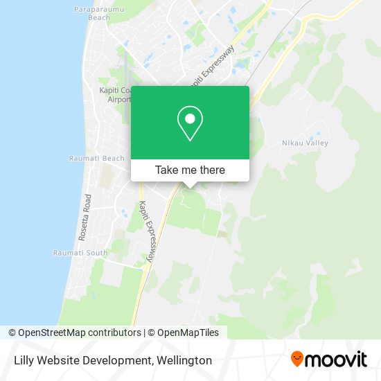 Lilly Website Development map