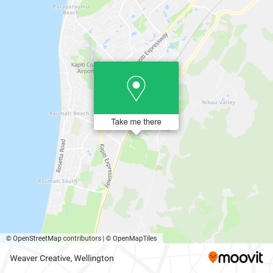 Weaver Creative map