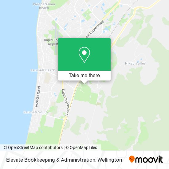 Elevate Bookkeeping & Administration map
