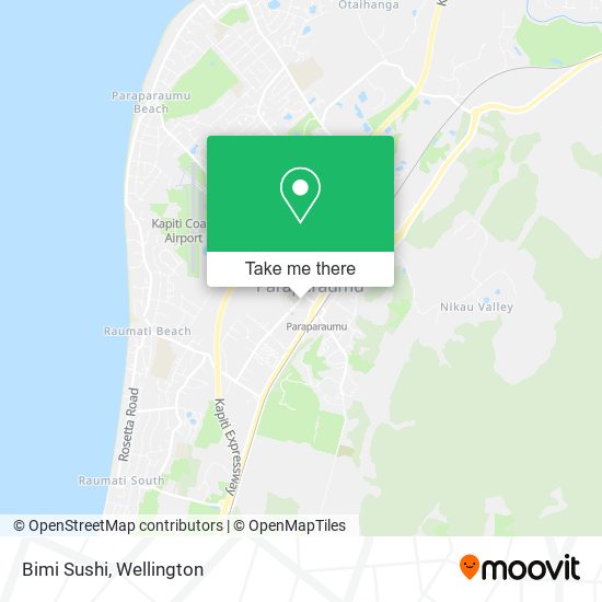 Bimi Sushi map