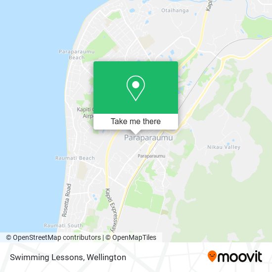 Swimming Lessons map