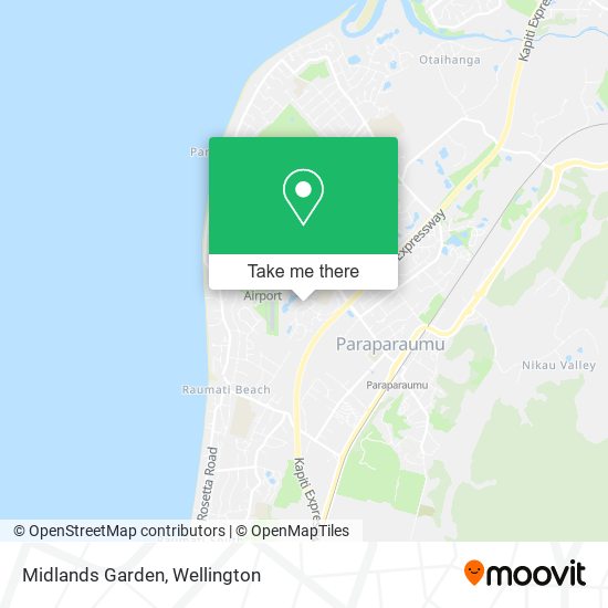 Midlands Garden map