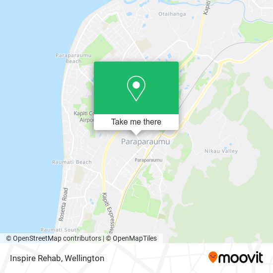 Inspire Rehab map
