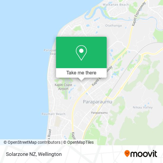 Solarzone NZ map