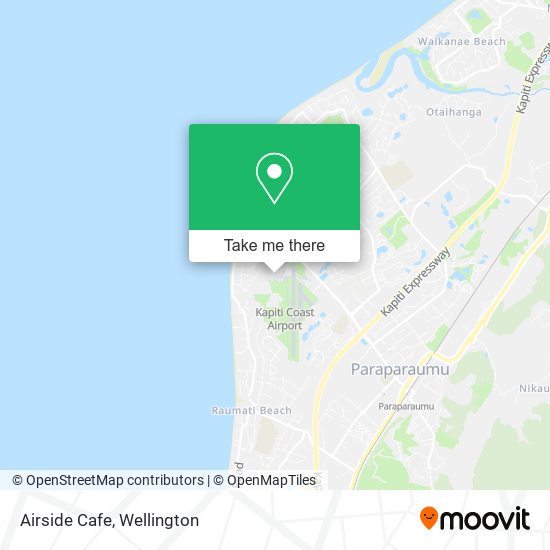 Airside Cafe map
