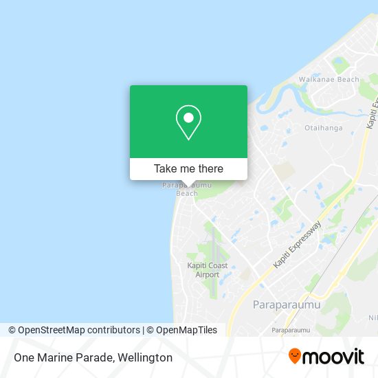 One Marine Parade map