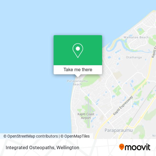 Integrated Osteopaths map
