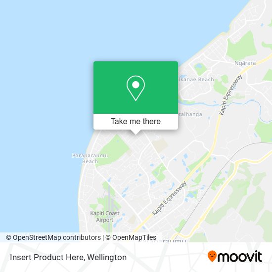 Insert Product Here map