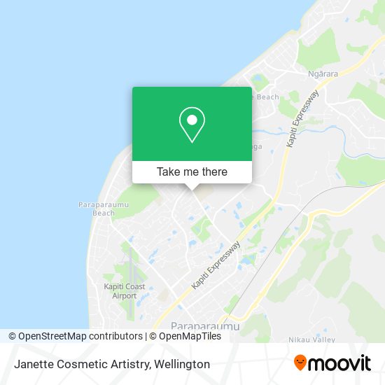Janette Cosmetic Artistry map