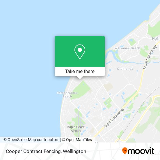 Cooper Contract Fencing map
