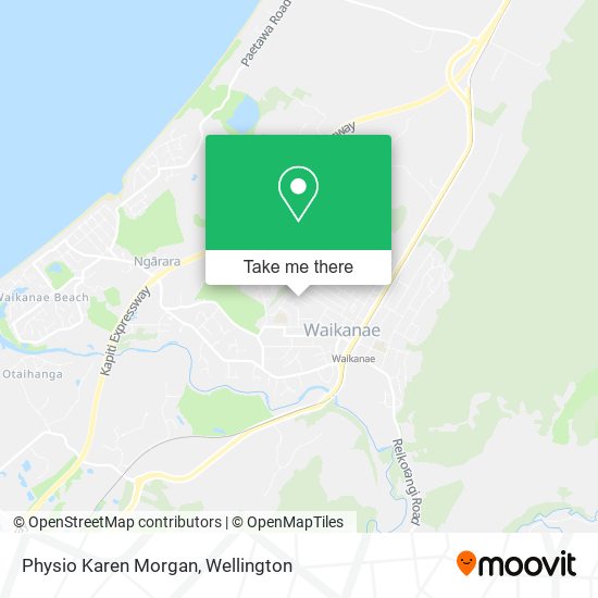 Physio Karen Morgan map