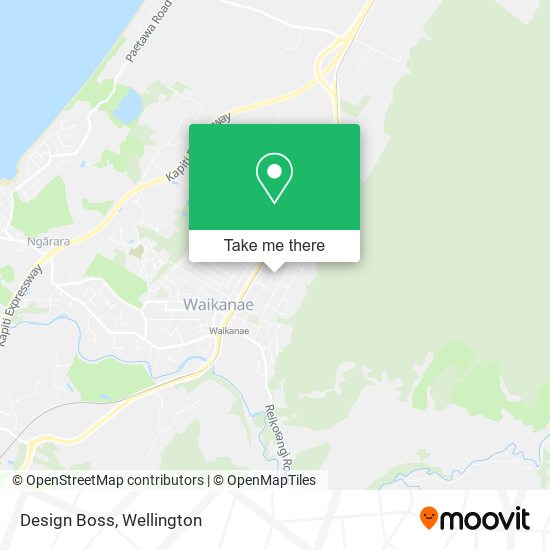 Design Boss map
