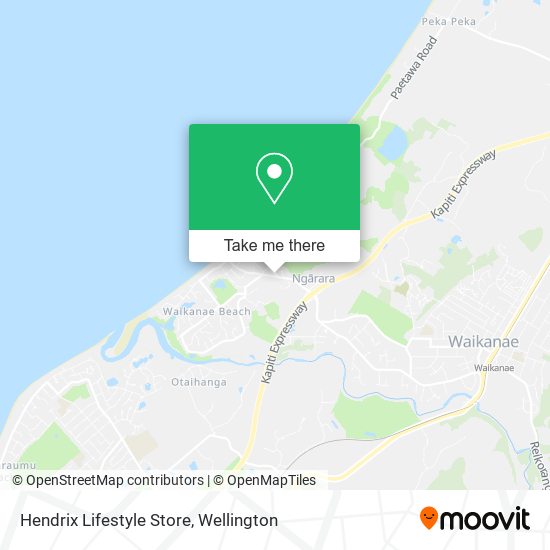 Hendrix Lifestyle Store map
