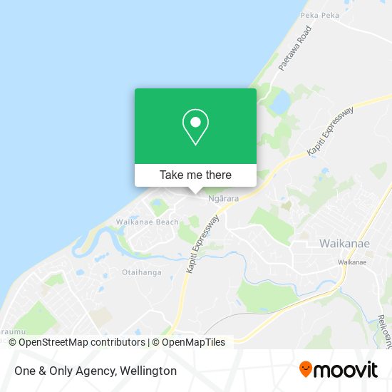 One & Only Agency map