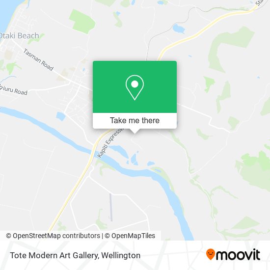 Tote Modern Art Gallery map