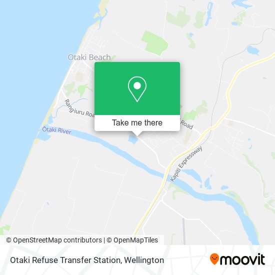 Otaki Refuse Transfer Station map