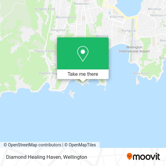 Diamond Healing Haven map