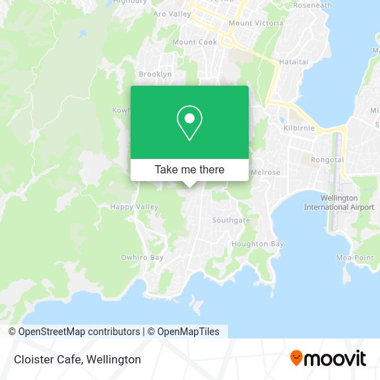 Cloister Cafe map