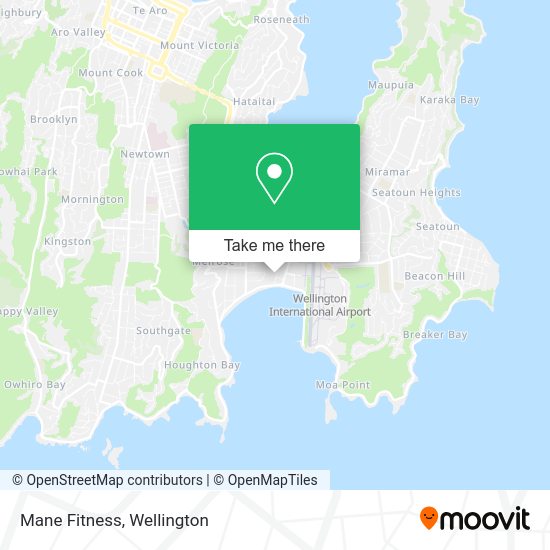 Mane Fitness map