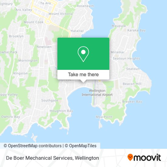 De Boer Mechanical Services map