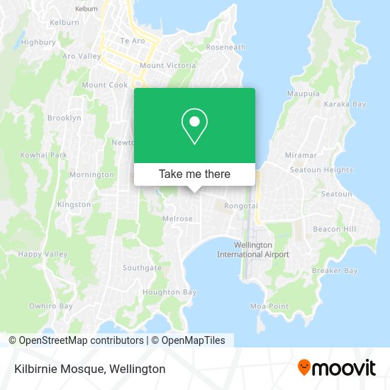 Kilbirnie Mosque map