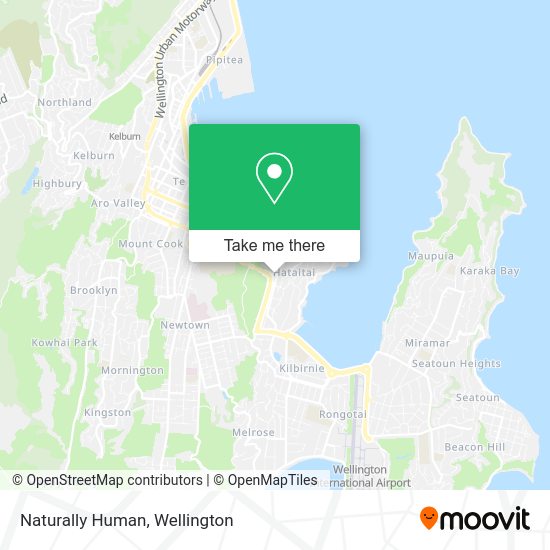 Naturally Human map