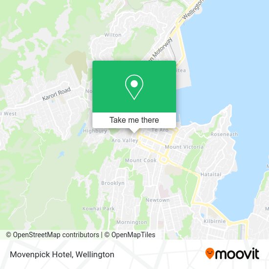 Movenpick Hotel map
