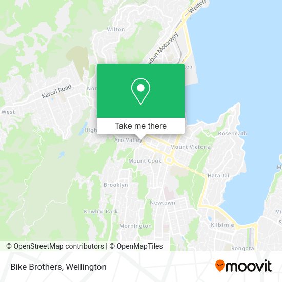 Bike Brothers map