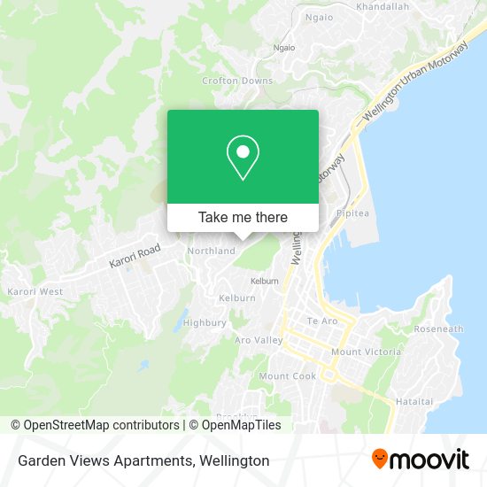 Garden Views Apartments map