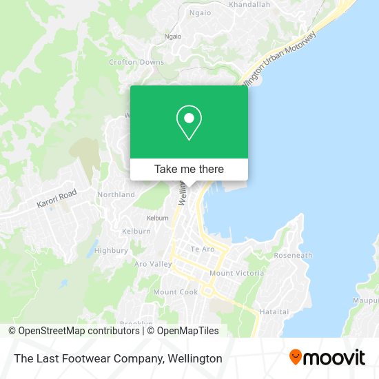 The Last Footwear Company map