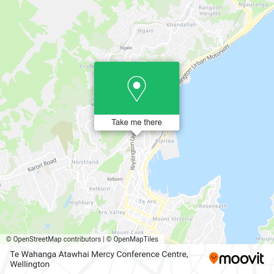 Te Wahanga Atawhai Mercy Conference Centre map