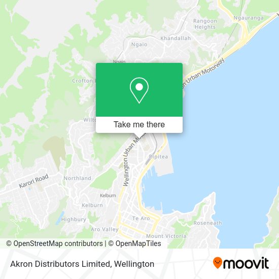 How to get to Akron Distributors Limited in ThorndonTinakori Road by