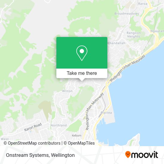Onstream Systems map