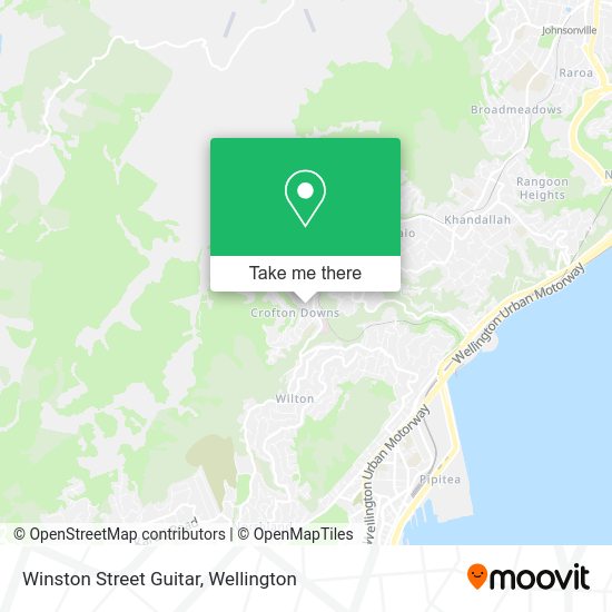Winston Street Guitar map