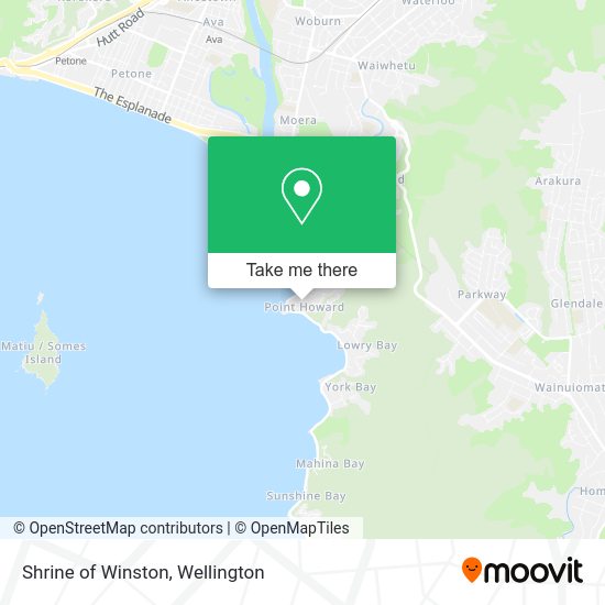 Shrine of Winston map