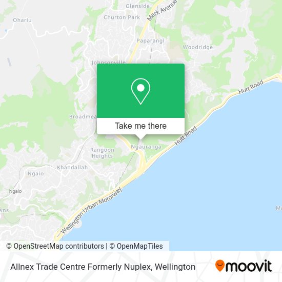 Allnex Trade Centre Formerly Nuplex map