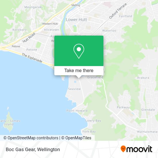 Boc Gas Gear map