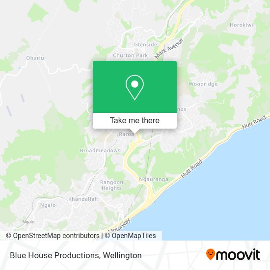 Blue House Productions map