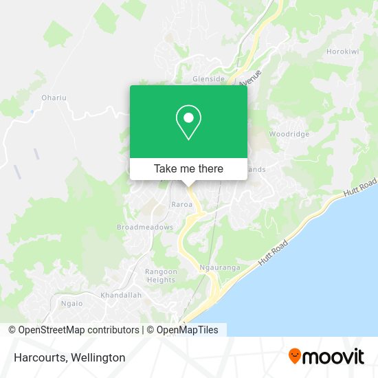Harcourts map