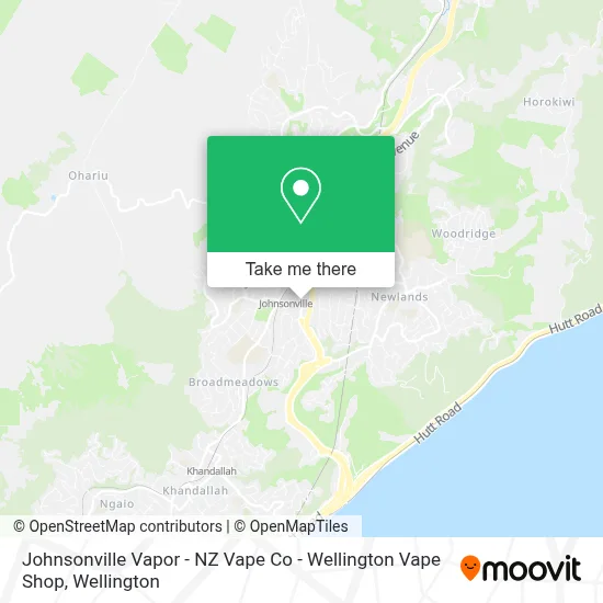 How to Get to Johnsonville Vapor - NZ Vape Co - Wellington Vape Shop in  Johnsonville Central by Bus or Train?