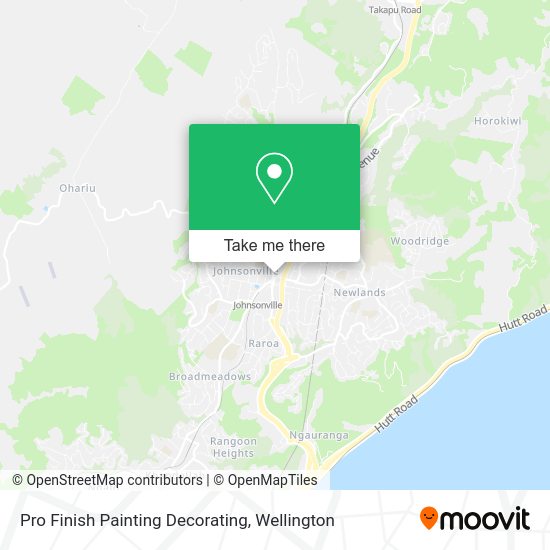 Pro Finish Painting Decorating map