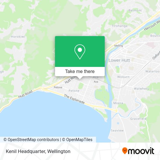 Kenil Headquarter map