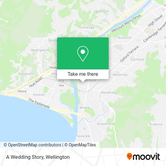 A Wedding Story map
