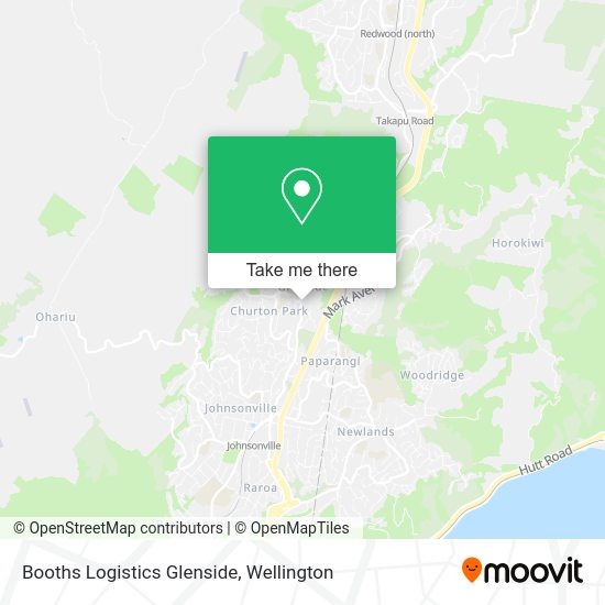 Booths Logistics Glenside map