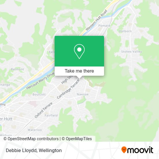 Debbie Lloydd map