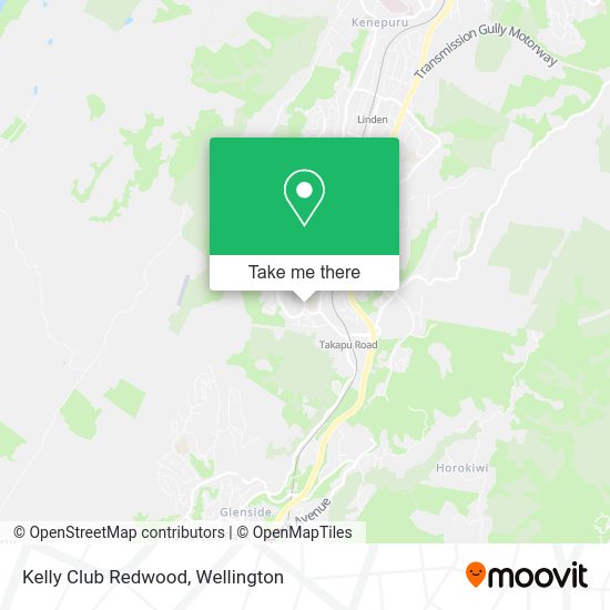 Kelly Club Redwood map
