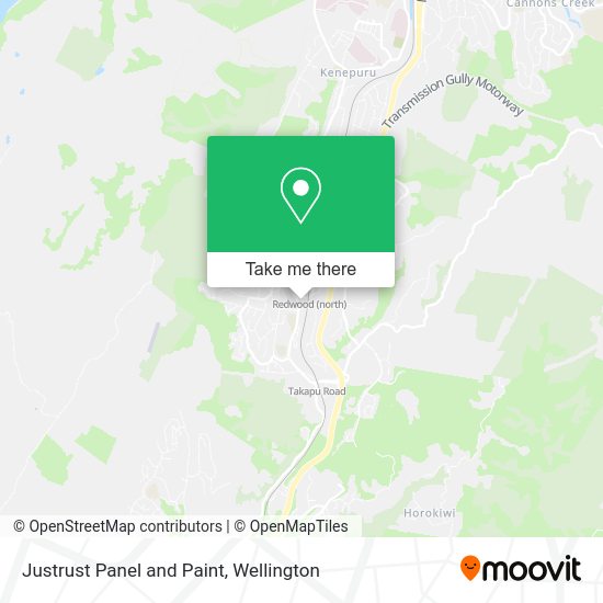Justrust Panel and Paint map